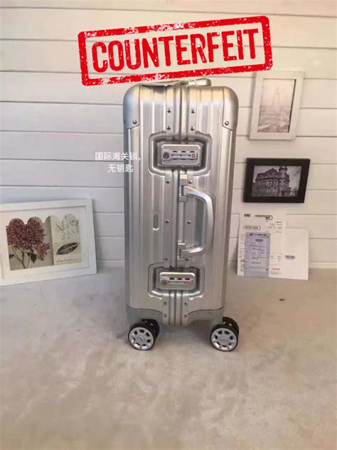 rimowa suitcase counterfeit